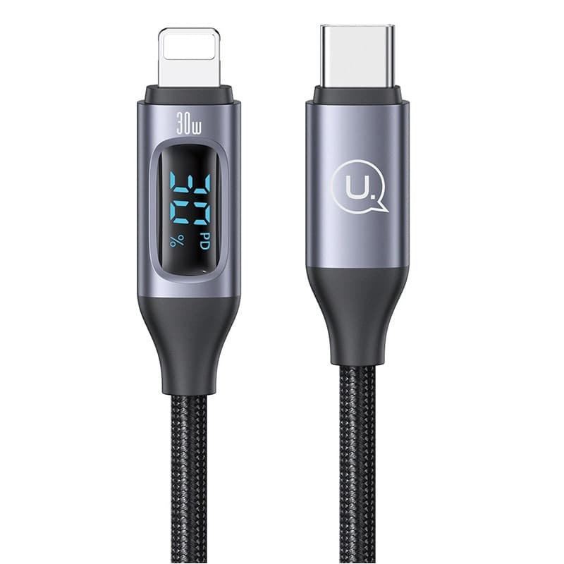 کابل تبدیل لایتنینگ به USB-C یوسمز مدل US-SJ687 طول 1.2 متر