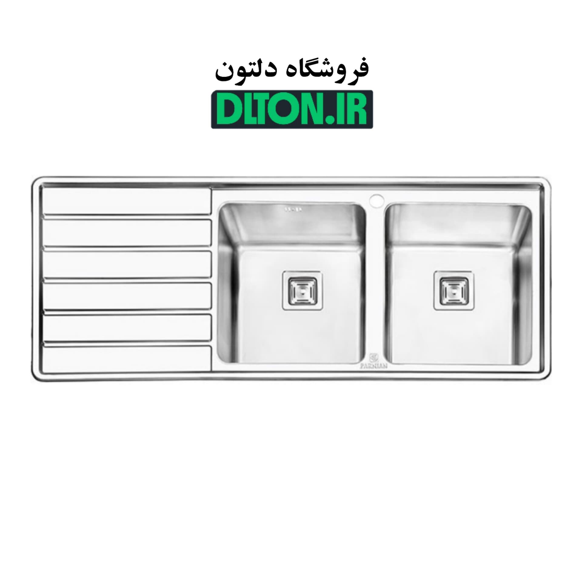 سینک پرنیان استیل مدل PS1214