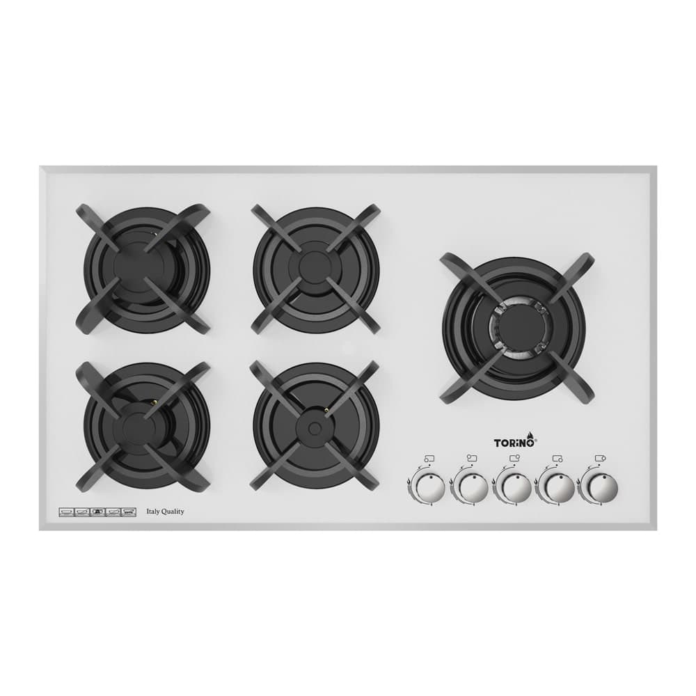 اجاق گاز صفحه ای تورینو پلاس کد TG 508W — تصویر ۴