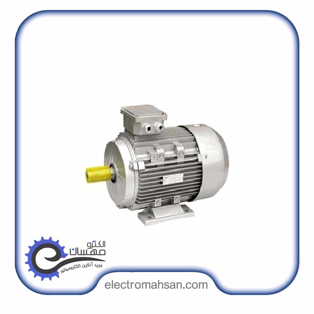 الکتروموتور چینی 2.2کیلووات (3 اسب) سه فاز 3000 دور پوسته چدن