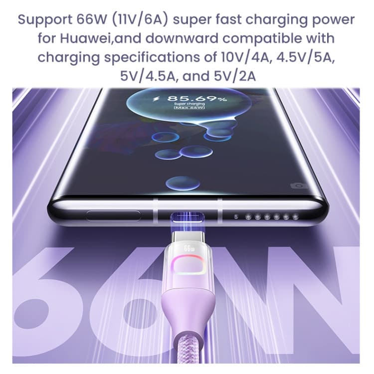 کابل تبدیل USB به USB-C یوسمز مدل SJ636 طول 1.2 متر — تصویر ۱۲