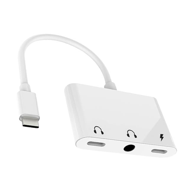 مبدل USB-C به AUX و USB-C کوتتسی مدل 33013 — تصویر ۲