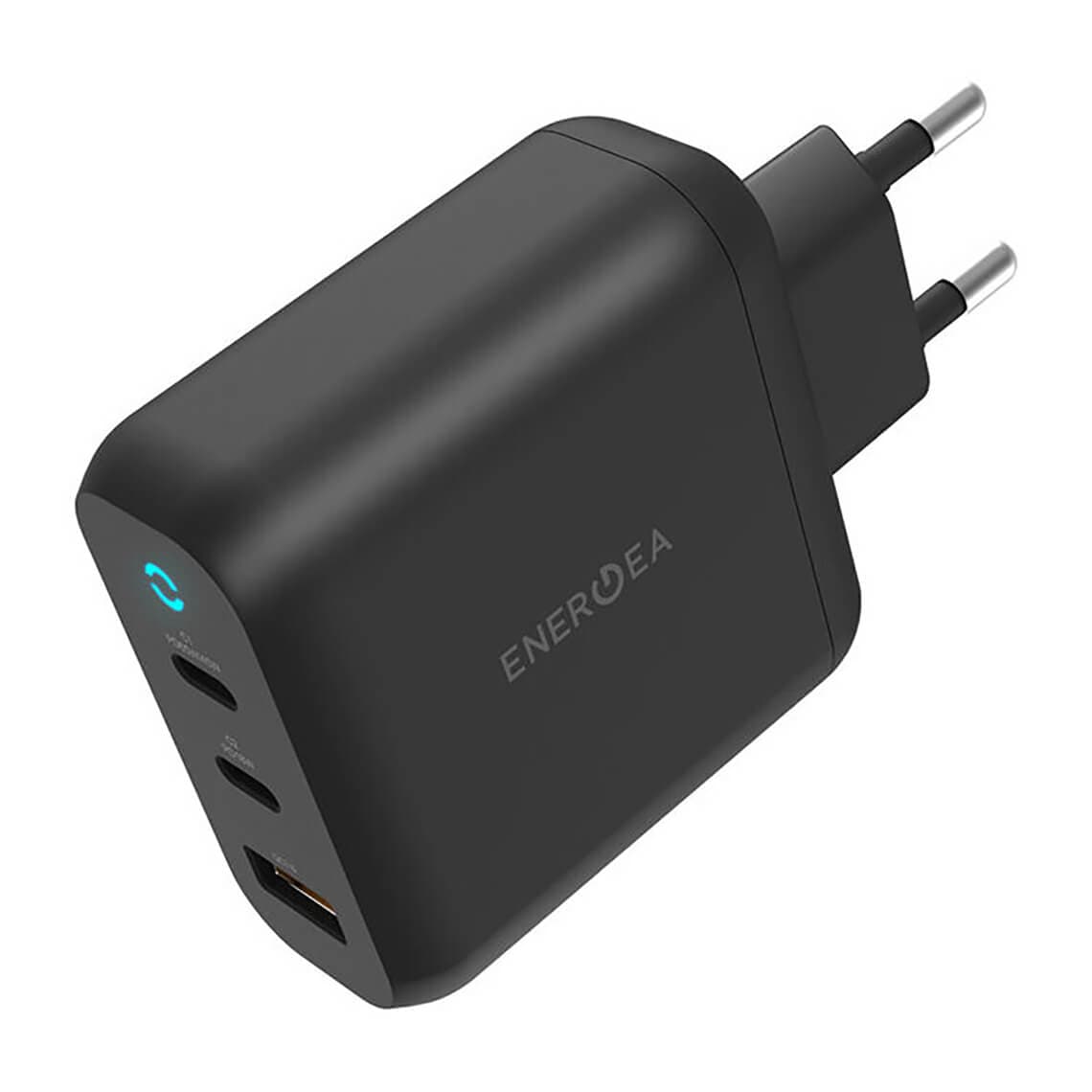 شارژر دیواری انرژیا مدل ENERGEA AMPCHARGE GaN65 با دو درگاه USB-C و USB-A — تصویر ۷