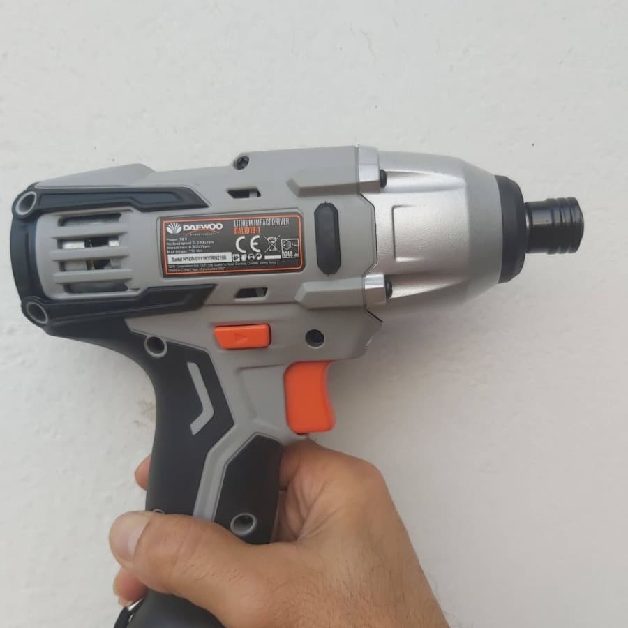 پیچ گوشتی شارژی ضربه ای DAEWOO دوو با باتری و شارژر 4 آمپر کد(2) — تصویر ۱۲