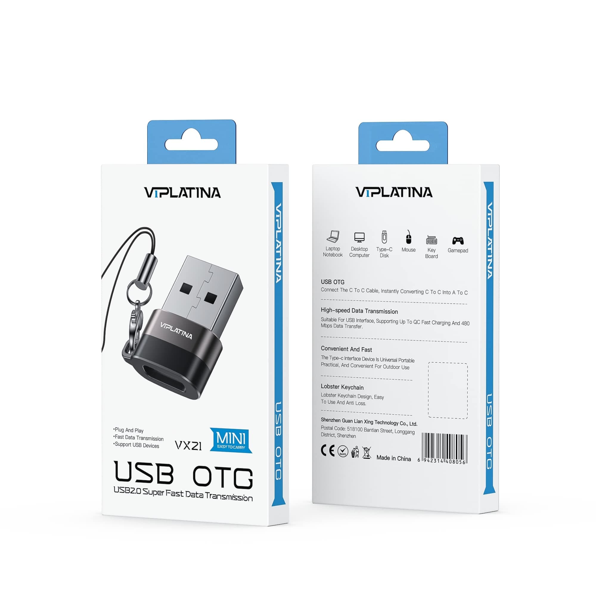 تبدیل VIPLATINA VX21 USB OTG — تصویر ۳