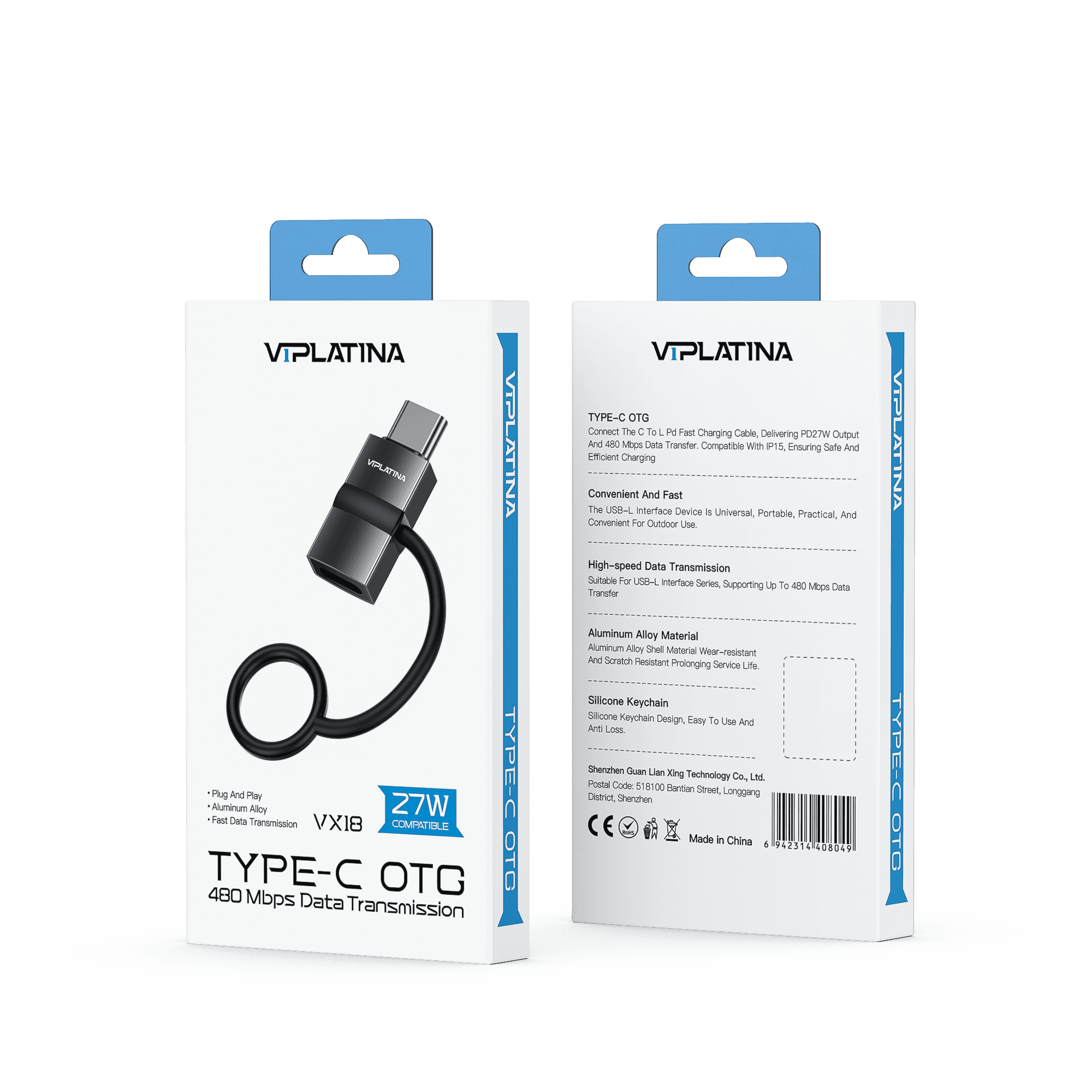 تبدیل تایپسی VIPLATINA VX18 OTG — تصویر ۵