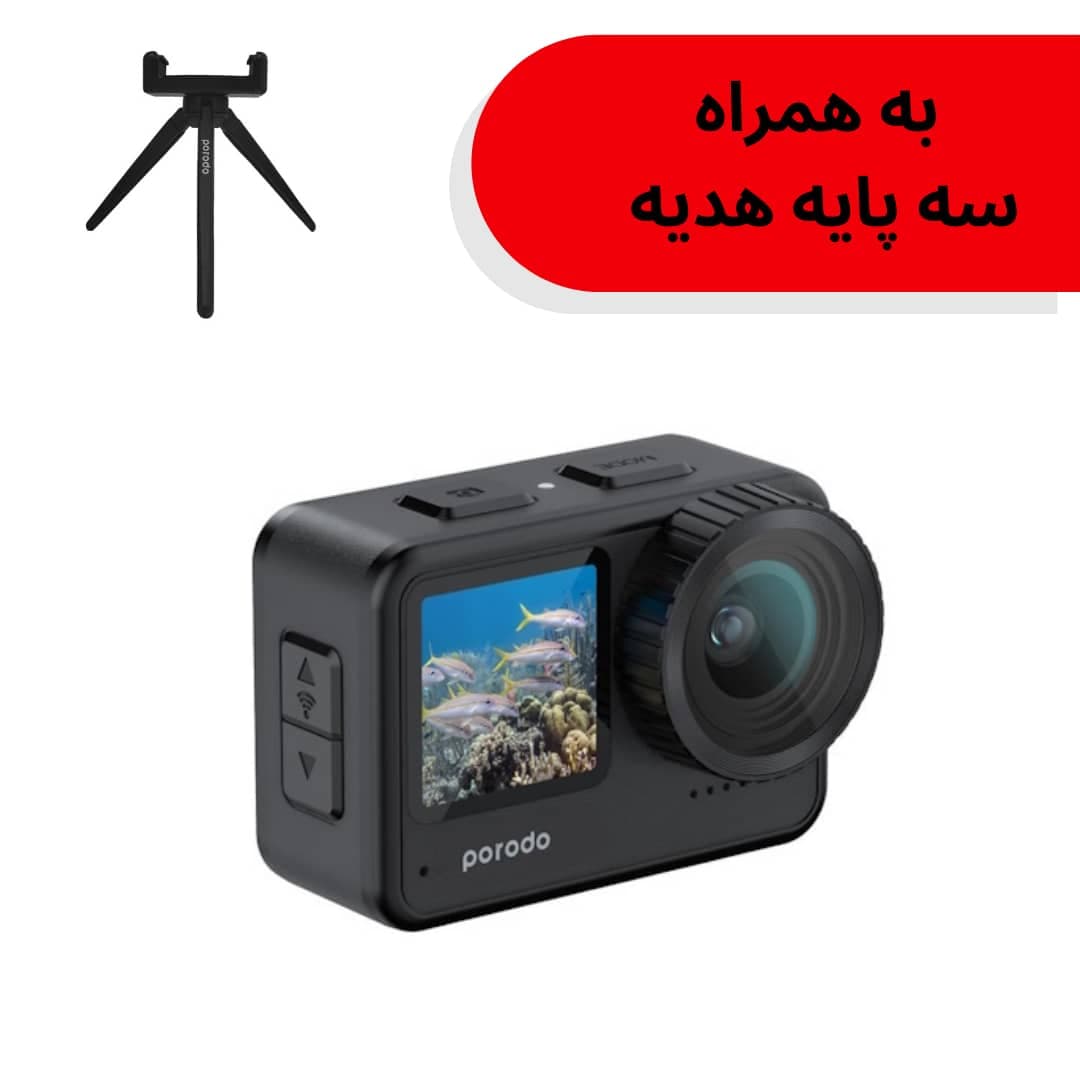 دوربین ورزشی پرودو مدل 5KACAM به همراه هدیه — تصویر ۸