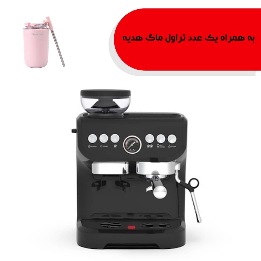 اسپرسوساز و آسیاب لپرسو مدل LECMBG به همراه هدیه — تصویر ۲