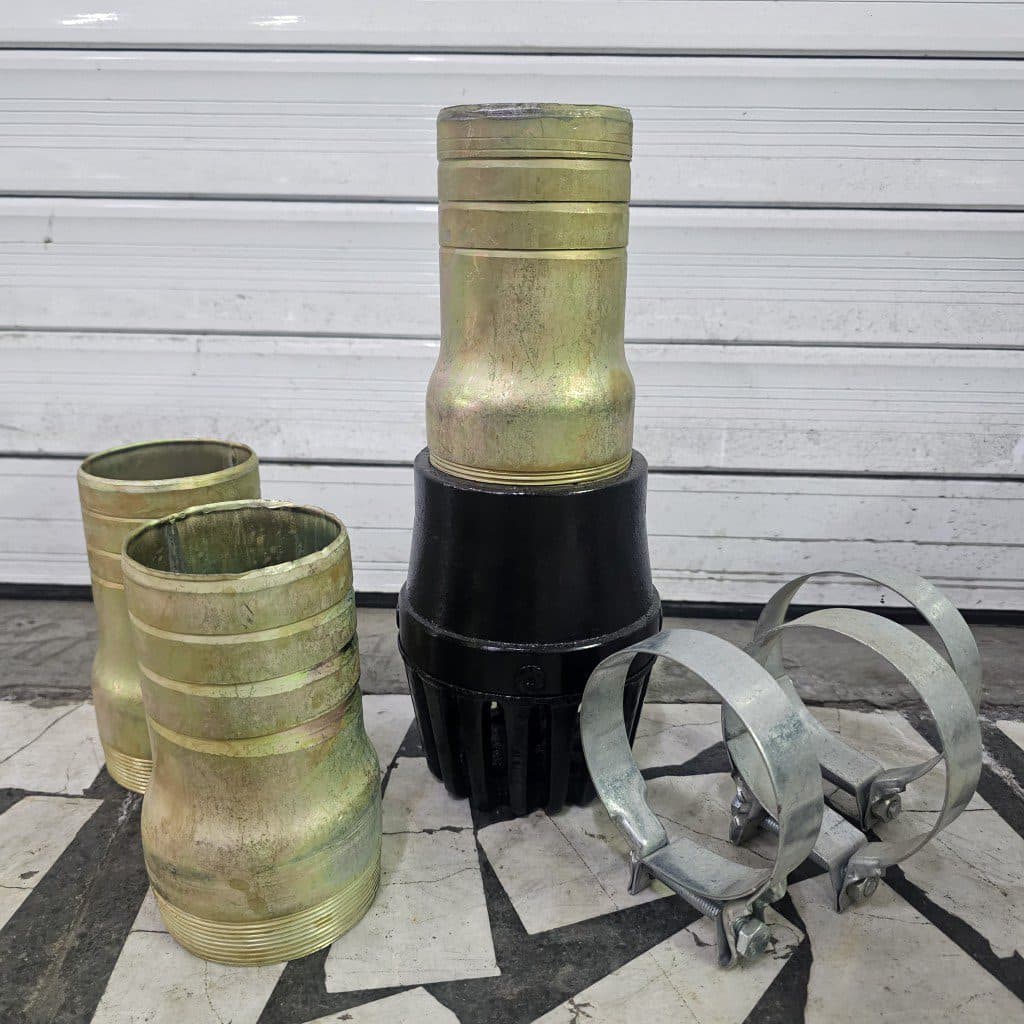 سوپاپ سه اینچ چدنی همراه با سرشیلنگی و بست گروه صنعتی بهرام BMP l کد(1) — تصویر ۳