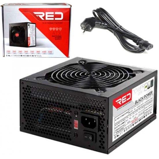 پاور کیس کامپیوتر RED مدلMAJESTIC 280w — تصویر ۵