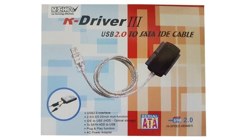 مبدل USB 2.0 به SATA/IDE مکا مدل R-Driver III — تصویر ۴