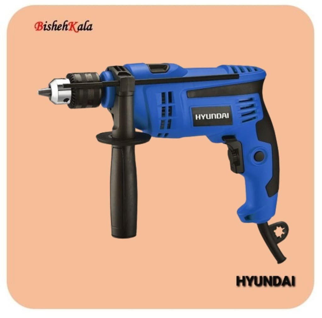 دریل برقی چکشی 900 وات تک دور HYUNDAI هیوندای مدل HP9013 کد(3)