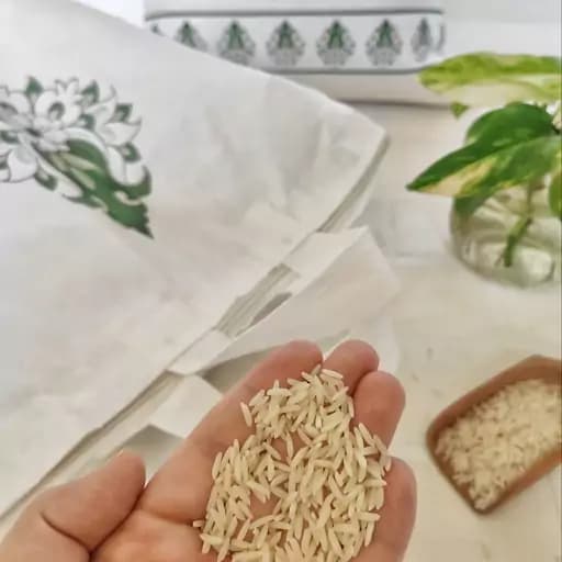 برنج طارم هاشمی فریدونکنار امساله 10 کیلویی داهمان (کشت اول)
