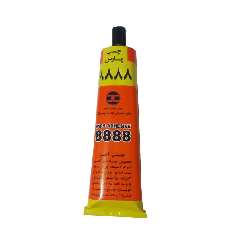 چسب صنعتی آهن پارس مدل 8888 حجم 100 میلی لیتر مخصوص چمن مصنوعی