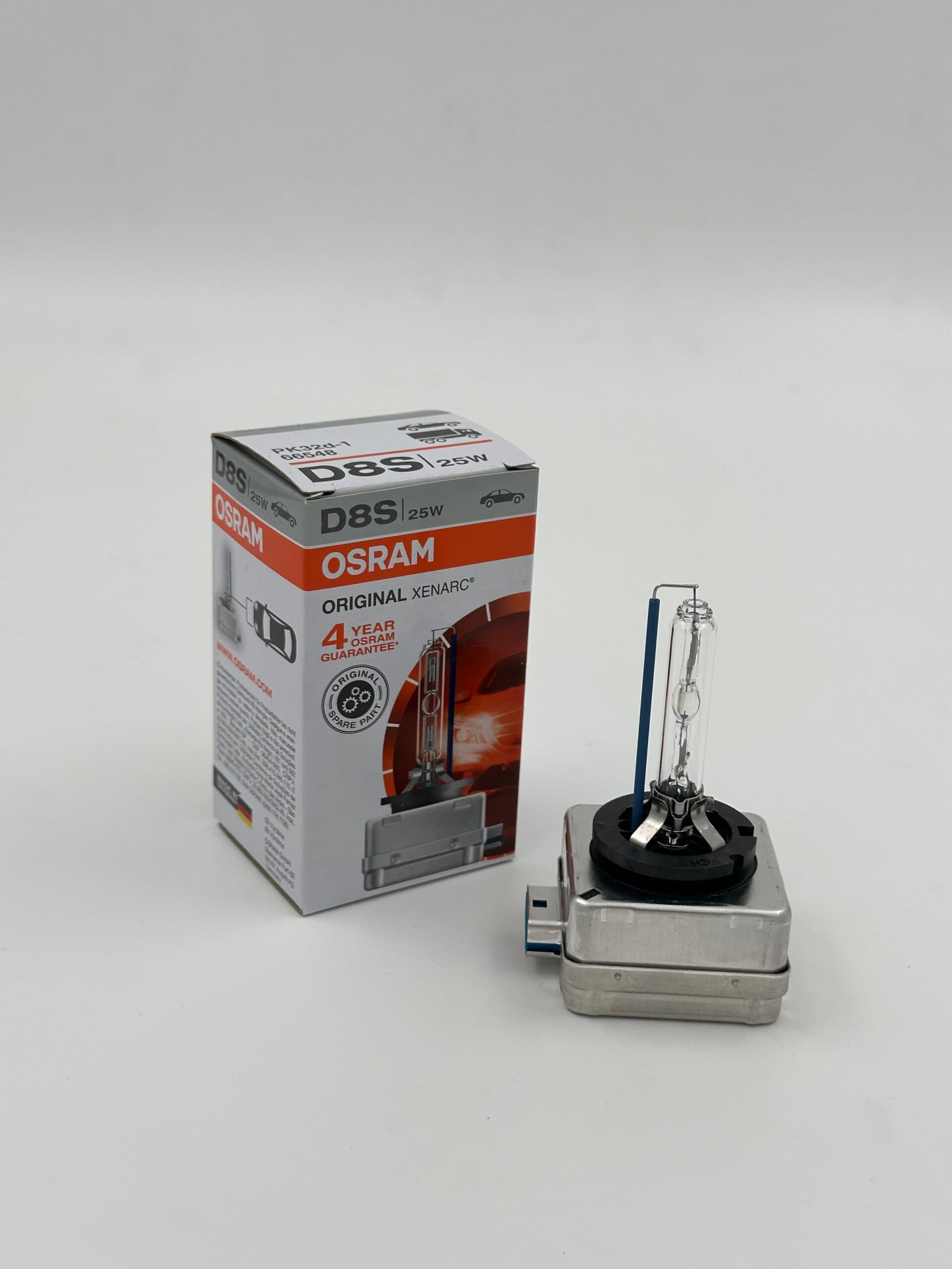 لامپ زنون فابریک اسرام / پایه D8S ( بسته یک عددی )