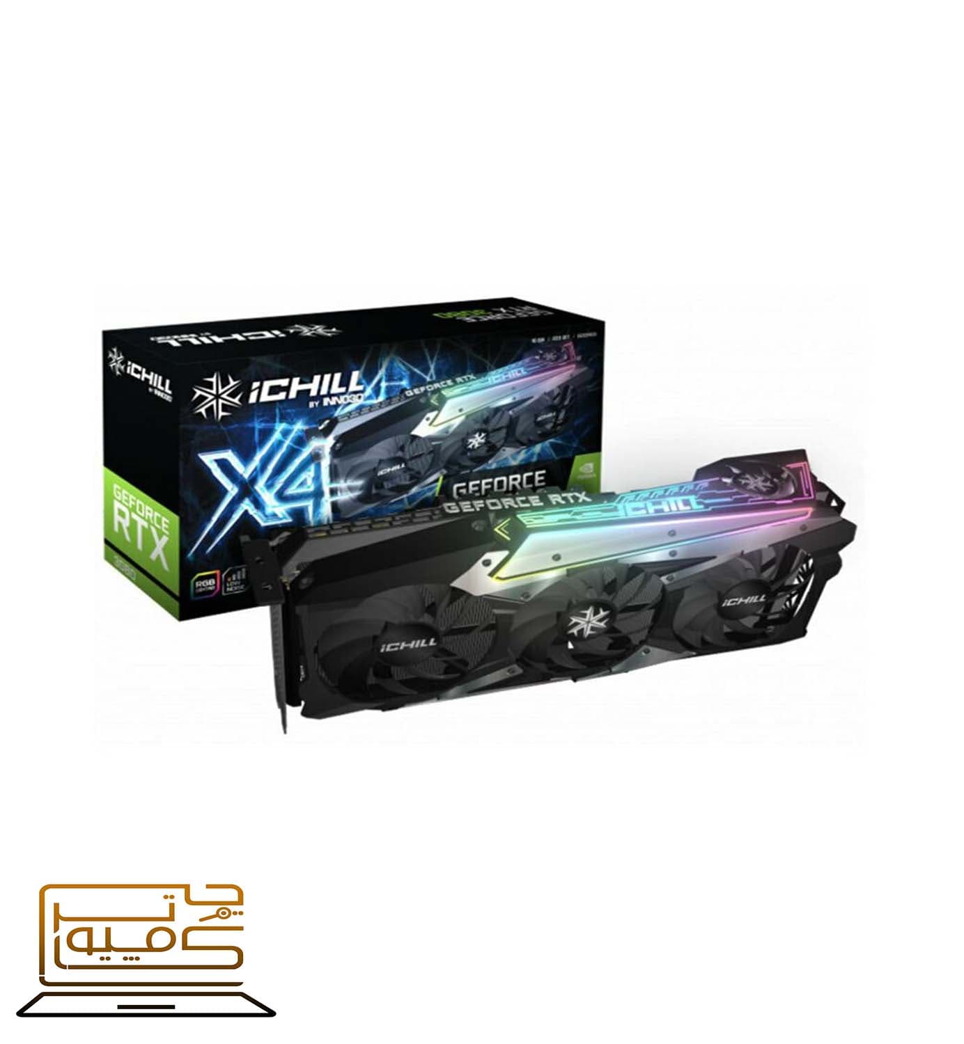 کارت گرافیک اینو تری دی INNO3D RTX 3090 ICHILL X4 24GB D4