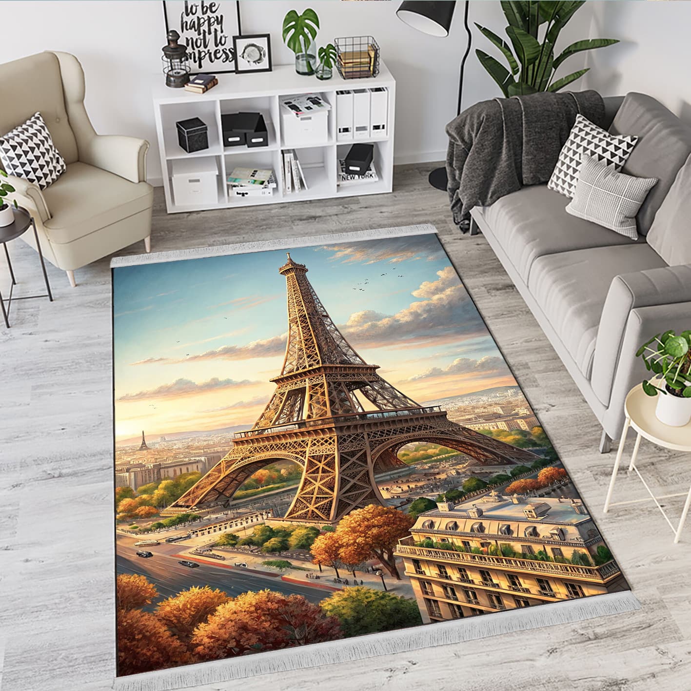فرشینه طرح برج ایفل WA-3847