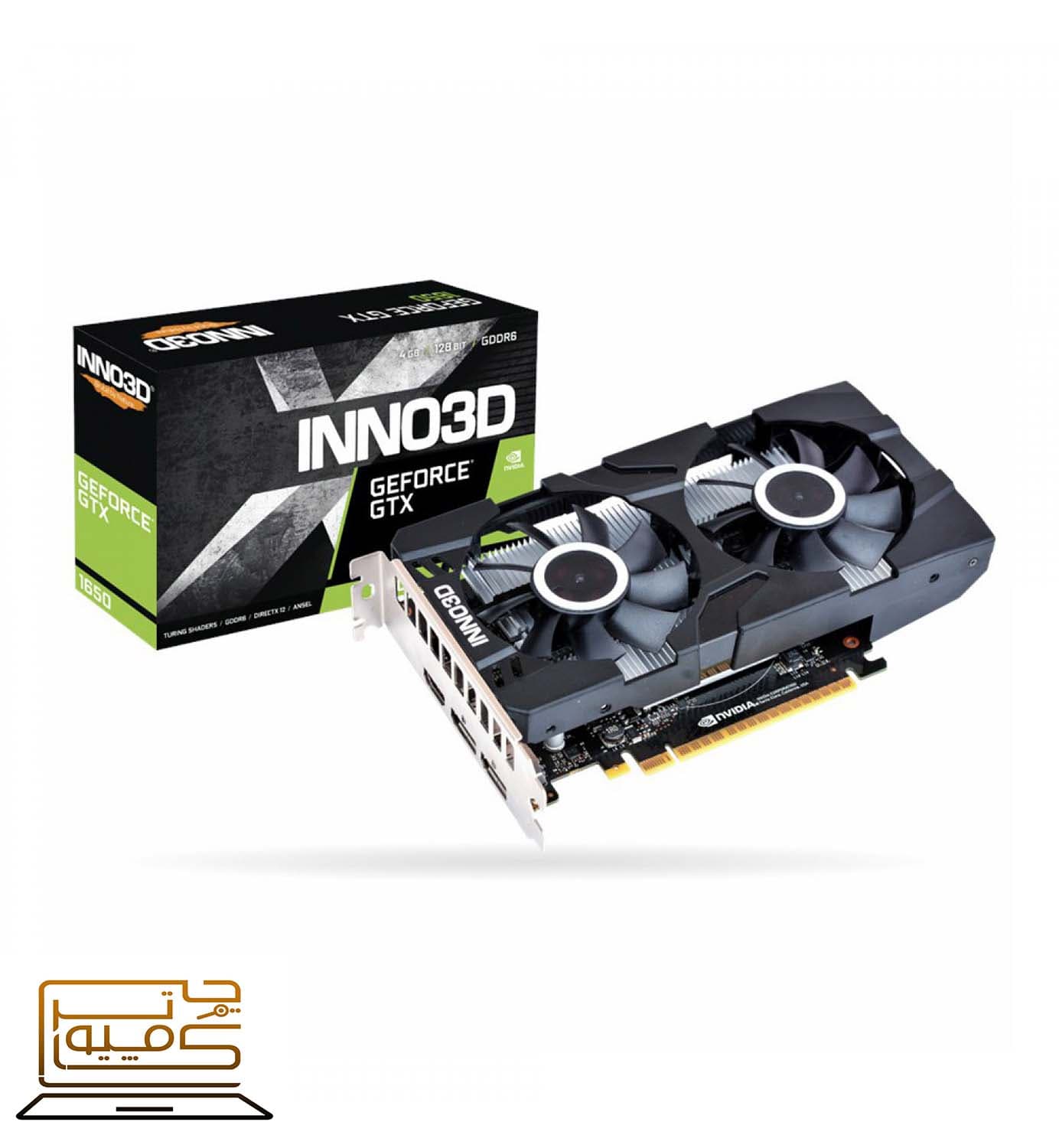 کارت گرافیک اینو تری دی INNO3D GTX 1650 4GB D4 — تصویر ۳