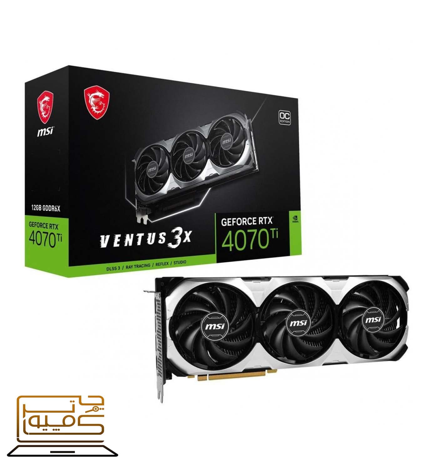 کارت گرافیک ام اس آی MSI RTX 4070TI GAMING X TRIO 12GB OC D6
