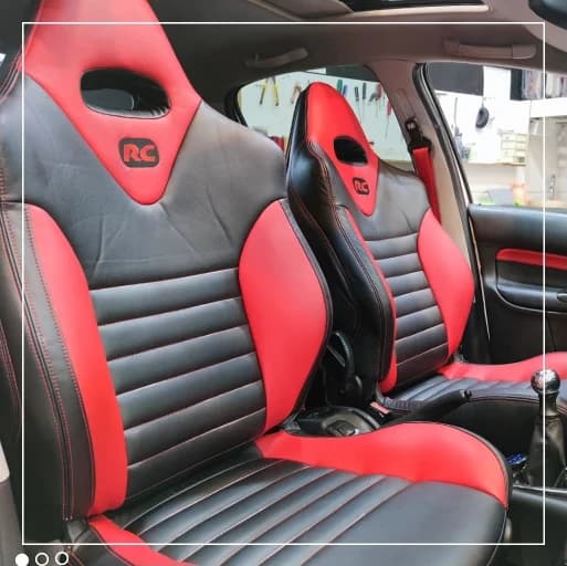 روکش صندلی پژو 206 Peugeot مدل سفارشی برند R-619) ECCCO) — تصویر ۷