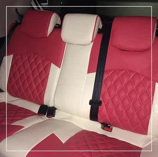 روکش صندلی پژو 206 Peugeot مدل لمسه لوزی برند R-618) ECCCO) — تصویر ۷