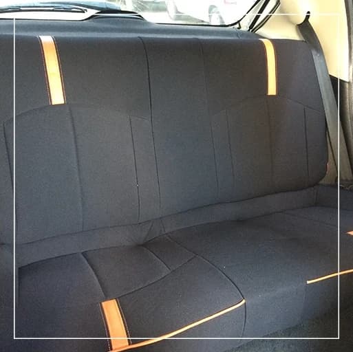 روکش صندلی پژو 206 Peugeot مدل نوار وسط برند R-617) ECCCO) — تصویر ۵