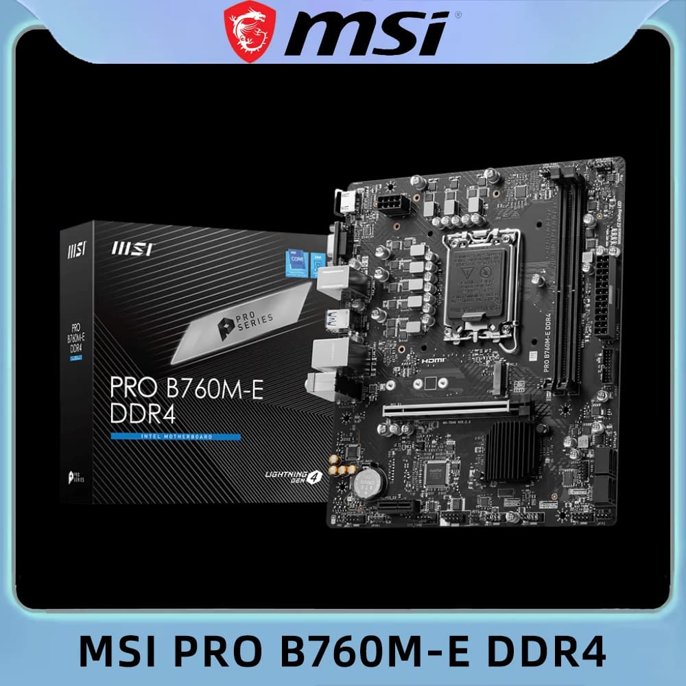 مادربرد ام اس ای MSI B760M E PRO D4 — تصویر ۷