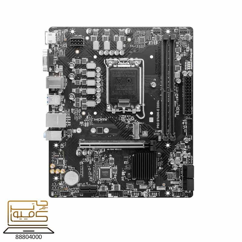 مادربرد ام اس ای MSI B760M E PRO D4 — تصویر ۲