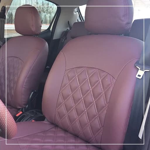 روکش صندلی پژو 206 Peugeot مدل لوزی دو خط برند R-609) ECCCO) — تصویر ۴