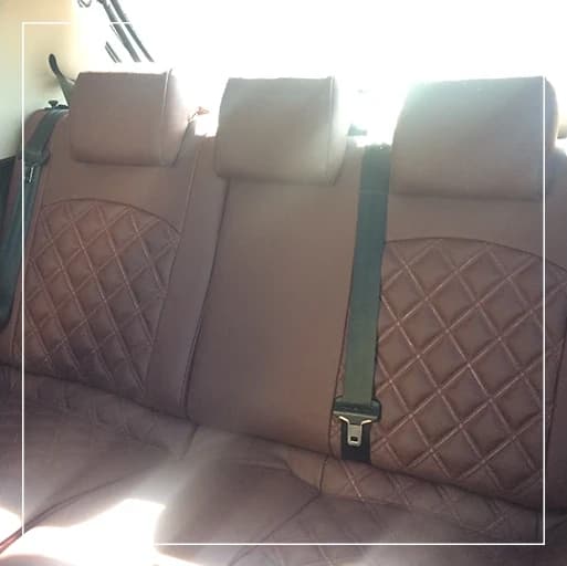 روکش صندلی پژو 206 Peugeot مدل لوزی دو خط برند R-609) ECCCO) — تصویر ۳