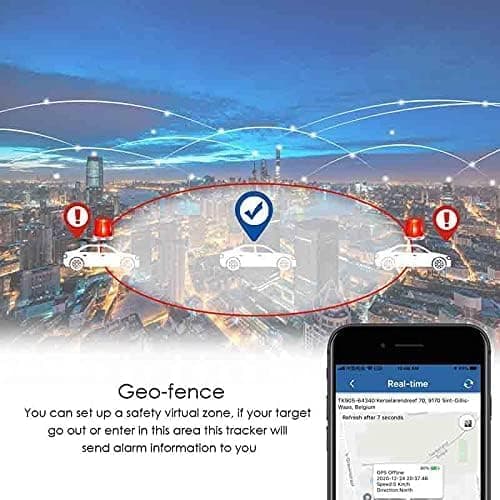 ردیاب GPS خودرو Winnes مدل TK905 | باتری 5000mAh، آهنربایی، ضدسرقت و بدون هزینه اشتراک — تصویر ۷