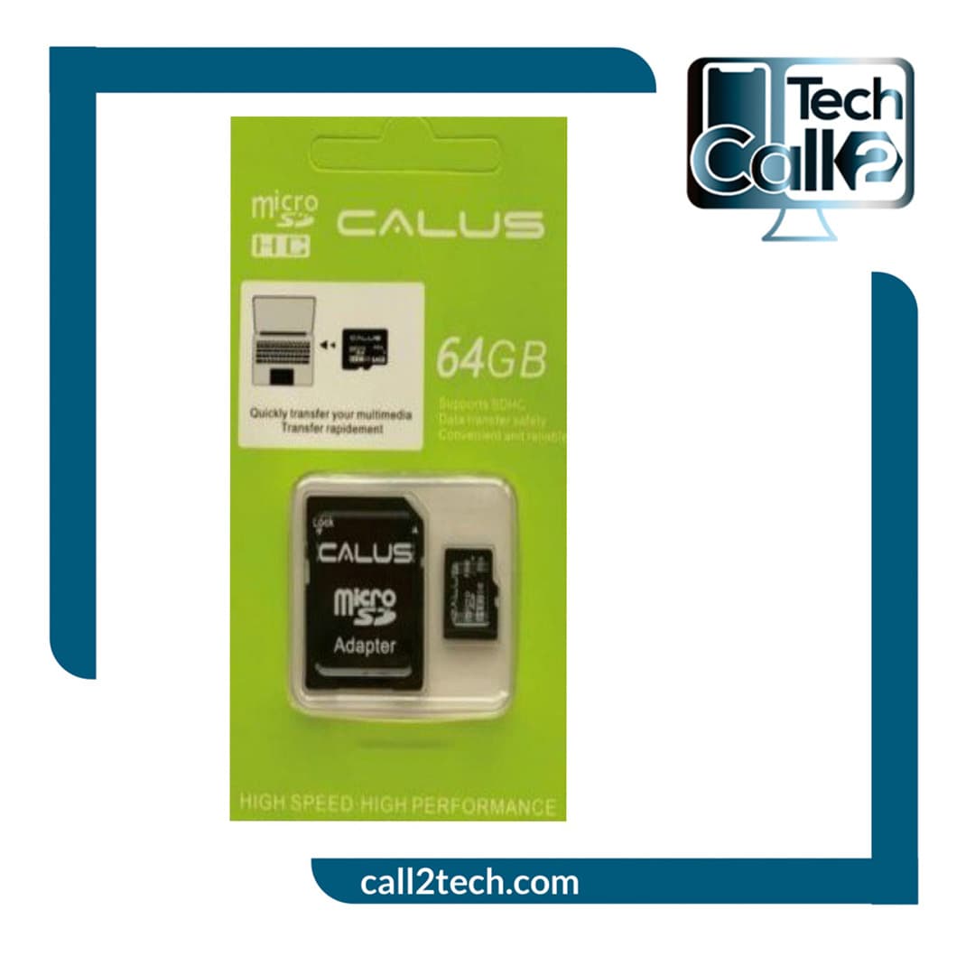 کارت حافظه میکرو کالوس 64 گیگابایت مدل CALUS PRO 64GB