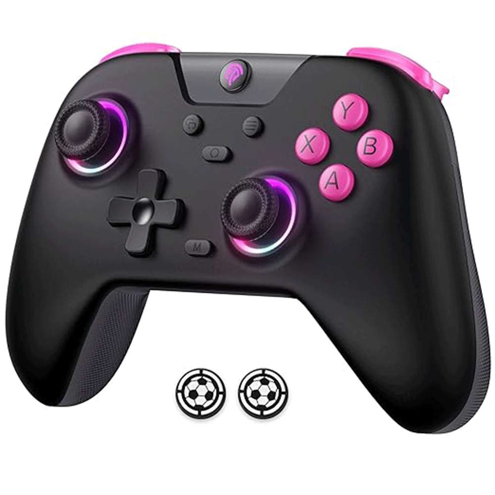 دسته بازی بی‌سیم EasySMX X05 | Hall Effect ضد دریفت، RGB، Turbo و اتصال Bluetooth