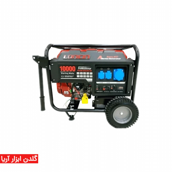 موتور برق بنزینی لانسین مدل LC10000DAS ظرفیت 7.7 کیلووات