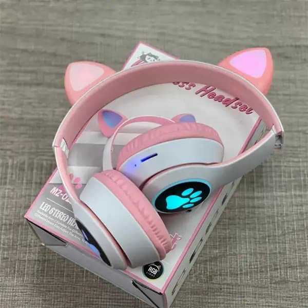 هدفون بی سیم گربه ای مدل Mz-023 — تصویر ۵