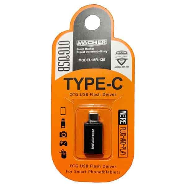 تبدیل OTG تایپ سی Macher MR-135 — تصویر ۵