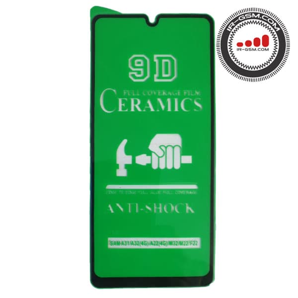 گلس سرامیکی براق سامسونگ SAMSUNG A33 A336 CERAMICS 9D — تصویر ۳