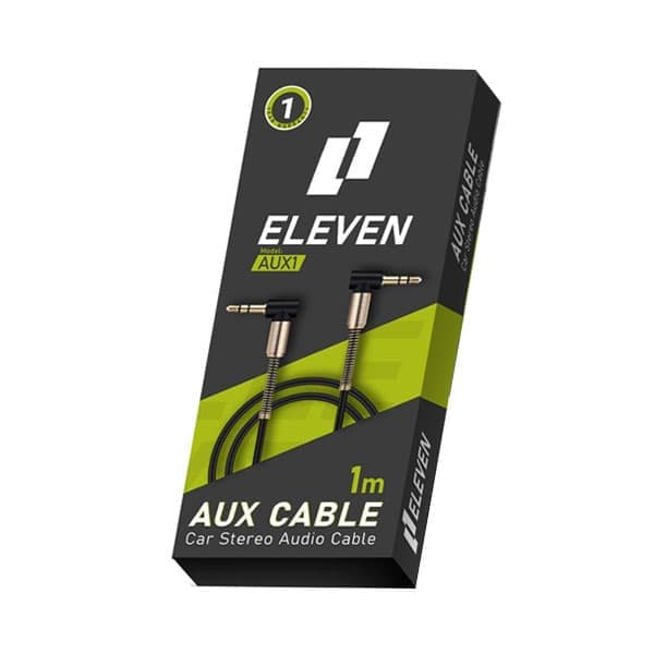 کابل AUX یکسر L الون طول 1m — تصویر ۳