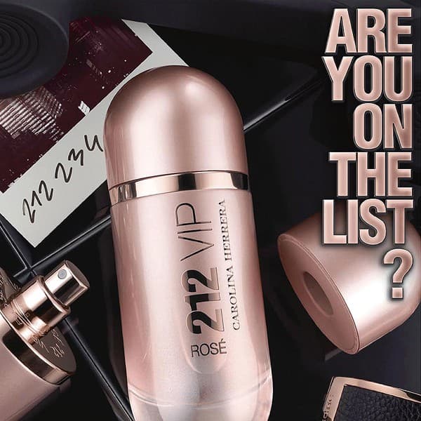 ادوپرفیوم زنانه کارولینا هررا 212 وی ای پی رز _ Carolina Herrera 212 VIP Rose — تصویر ۶