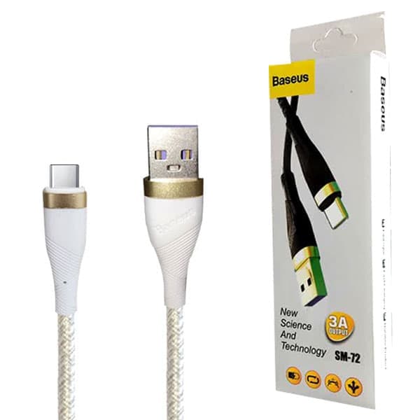 کابل شارژ تایپ سی بیسوس مدل SM-72