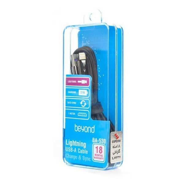 کابل شارژ لایتنینگ بیاند مدل BA-530 — تصویر ۴