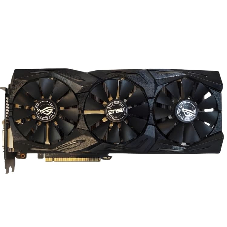 کارت گرافیک ایسوس سه فن مدل ROG STRIX RX580 O8G GAMING — تصویر ۸