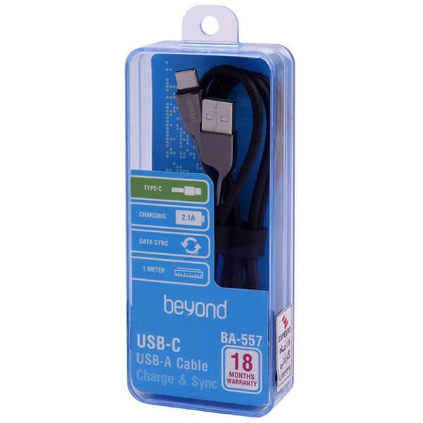 کابل تایپ سی Beyond مدل BA-557 — تصویر ۲
