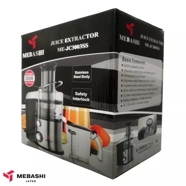 آبمیوه گیری تک کاره مباشی مدل ME-JC-3003SS — تصویر ۵