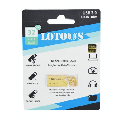 فلش 32 گیگابایت LOTOUS L814 USB3 — تصویر ۲