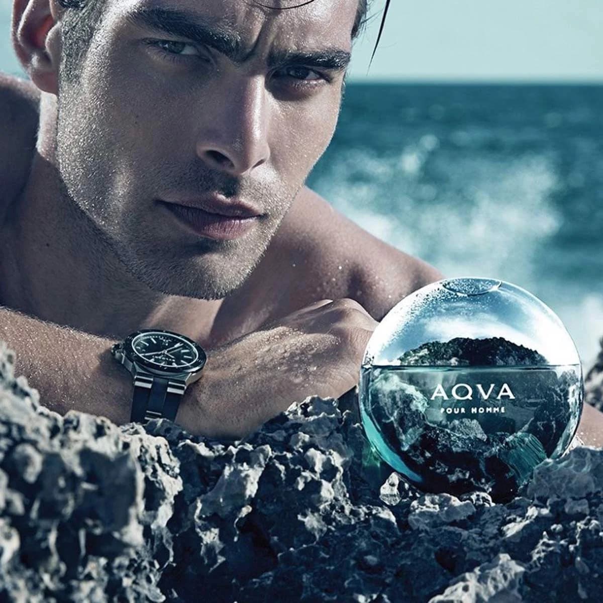 ادوتویلت مردانه بولگاری آکوا پور هوم _ Bvlgari Aqva Pour Homme — تصویر ۴