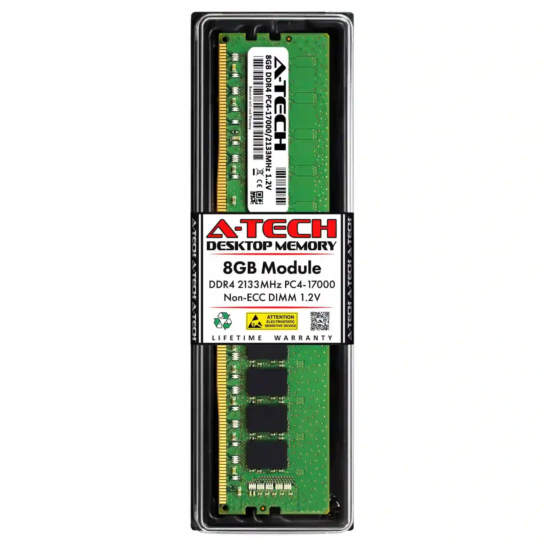رم پی‌سی A-tech مدل D4 2133 با ظرفیت 8GB