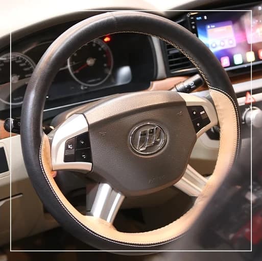 روکش فرمان دوختنی لیفان 620 Lifan برند R-508) ECCCO)