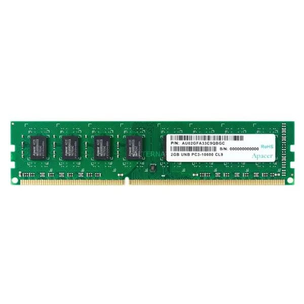 رم پی‌سی Apacer مدل D3 1333 با ظرفیت 2GB — تصویر ۲