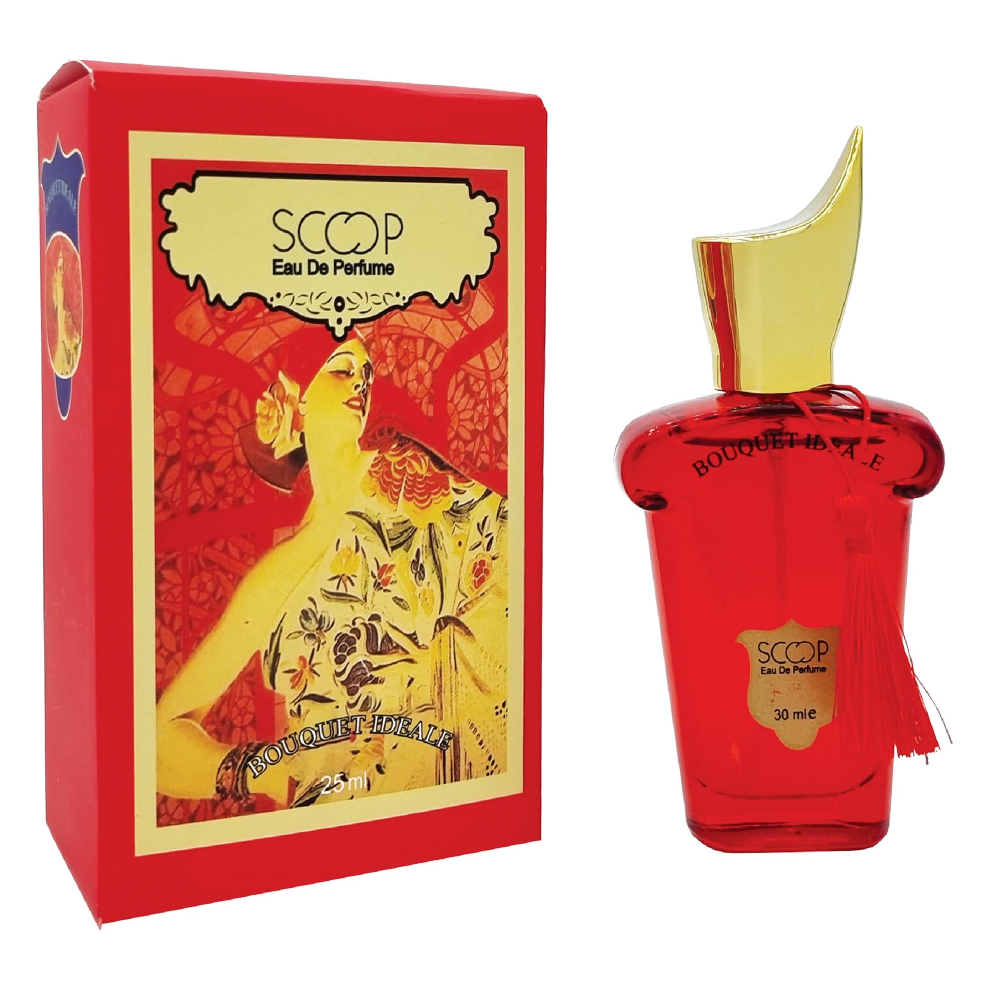 عطر جیبی زنانه اسکوپ مدل کازاموراتی بوکت ایدل حجم 25 میلی لیتر